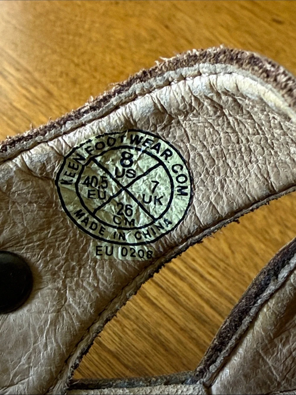 Keen Brown Men's Closed-Toe Fisherman Sandals